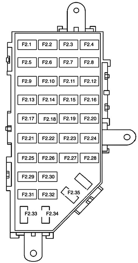 2001 explorer fuse box